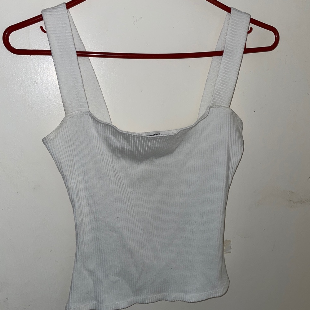 Reformation white top size small